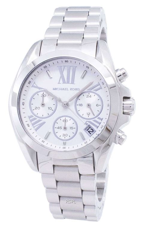 michael kors women's watches silver|michael kors chronograph watch silver.